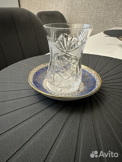 Хрустальные стаканы