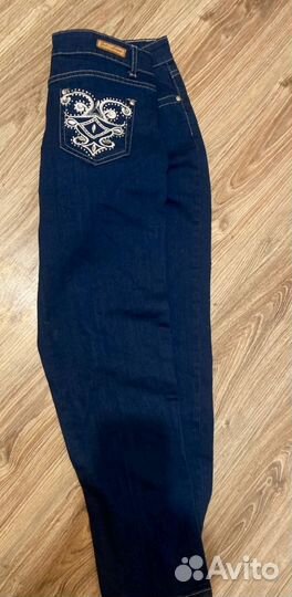 Джинсы стразы