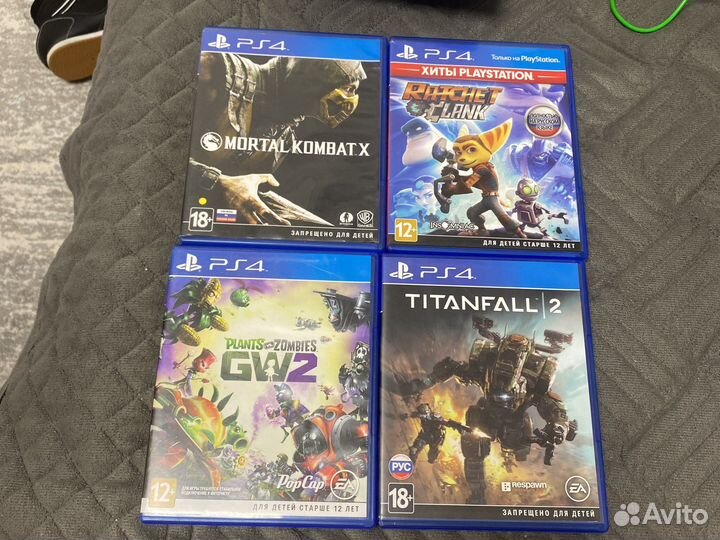 Диски на Sony PS4