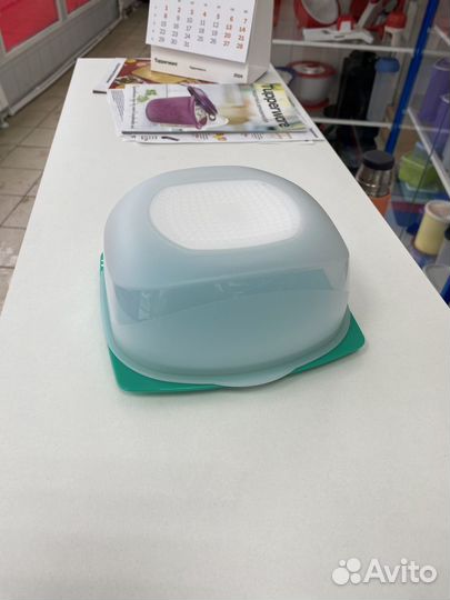 Сырница tupperware кроха,Масленка и Салями