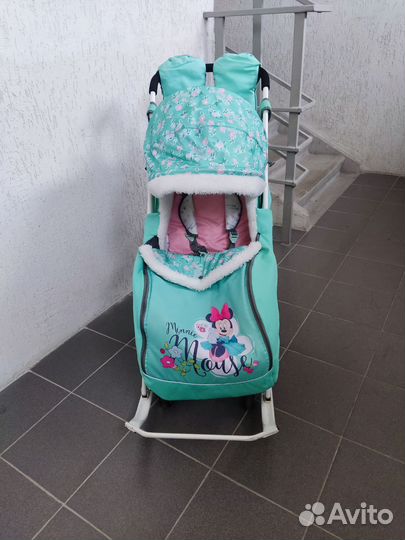 Коляска санки