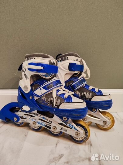 Роликовые коньки детские раздвижные