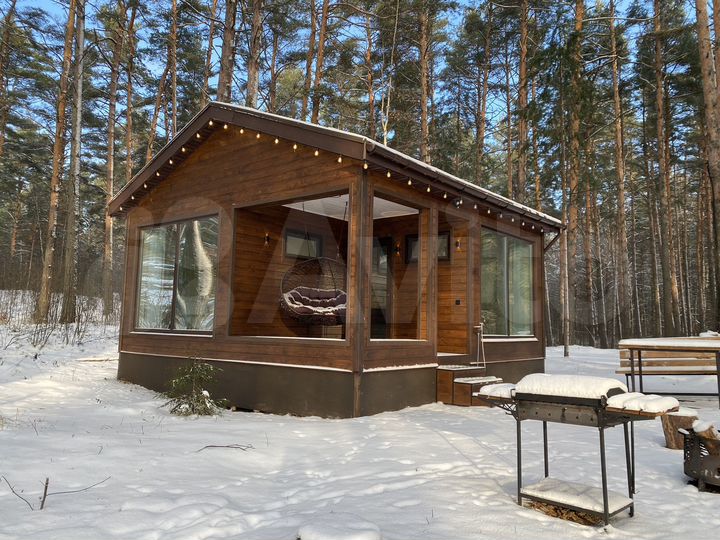 Дом 36 м² на участке 3 га