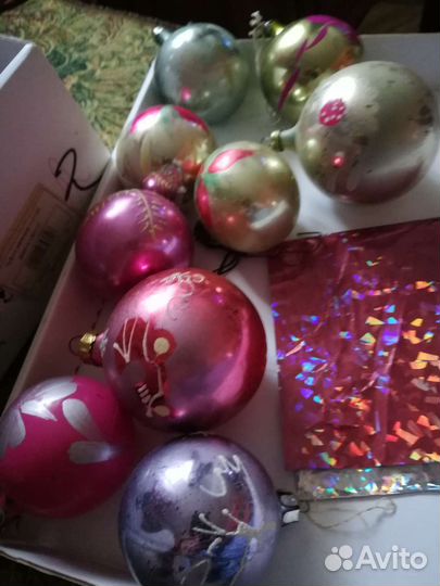 Елочные игрушки СССР