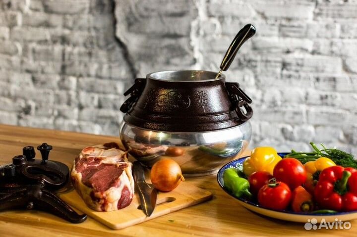 Афганский казан 8л на треноге