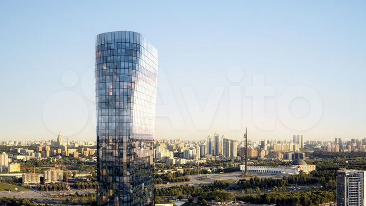 3-к. квартира, 116,4 м², 54/57 эт.