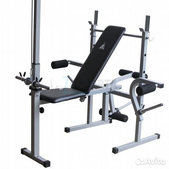 Силовая скамья со стойкой DFC D307A