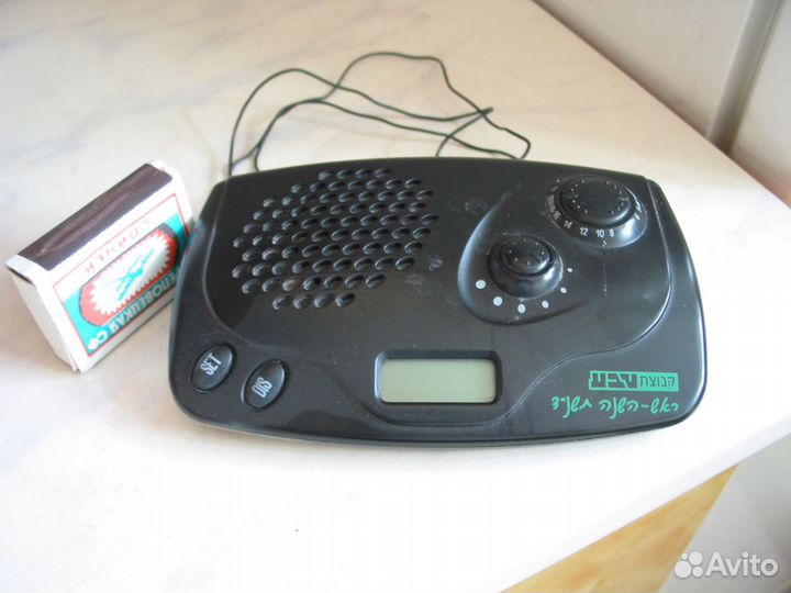 Компактный фм приемник-часы, будильник Израиль