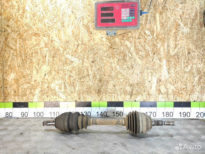 Полуось передняя левая Opel Astra G