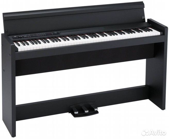 Korg LP-380 BK U цифровое пианино, цвет чёрный. US