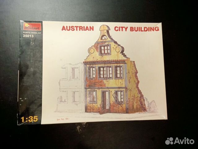 Austrian city building 1/35 Miniart 35013