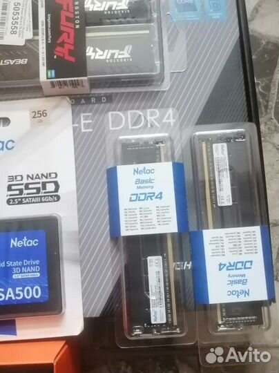 Игровой комплект пк i3 12100f, H610m