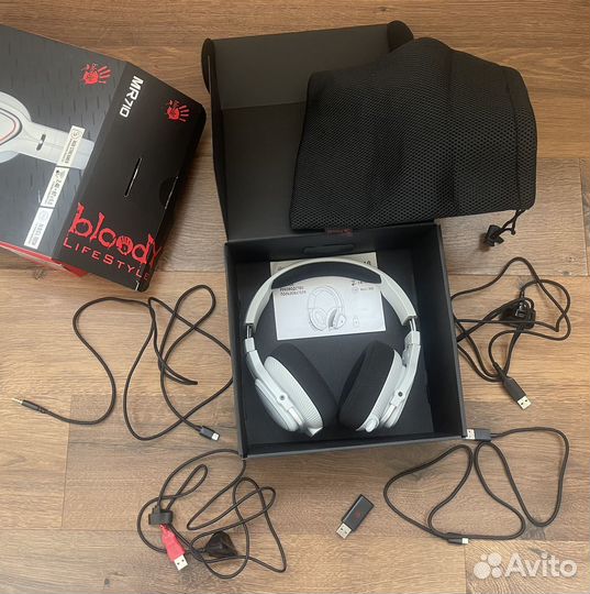 Игровые беспроводные наушники Bloody MR710
