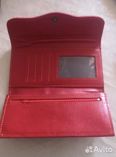 Кошелек женский натуральная кожа Монголия