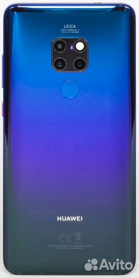 Задняя крышка для Huawei Honor Mate 20 Pro (lya-l2