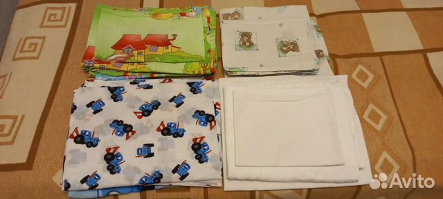 Комплект постельного белья для детской кроватки