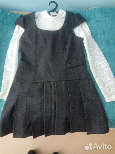 Форма школьная на девочку. Рост 110-128