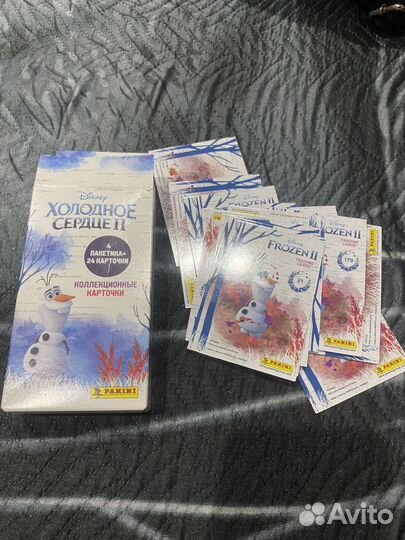 Холодное сердце 2. Карточки коллекционные panini