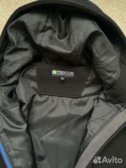 Ветровка флисовая новая Preston р.52-54