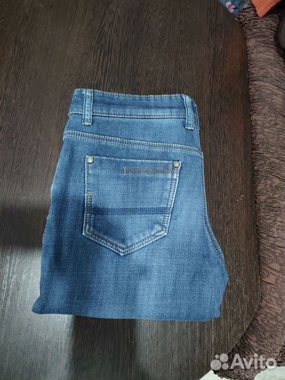 Джинсы на мальчика, утеплённые