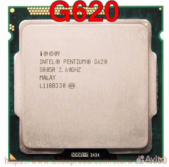 Процессор Pentium G620 сокет 1155