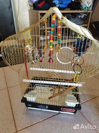 Клетка для волнистого попугая