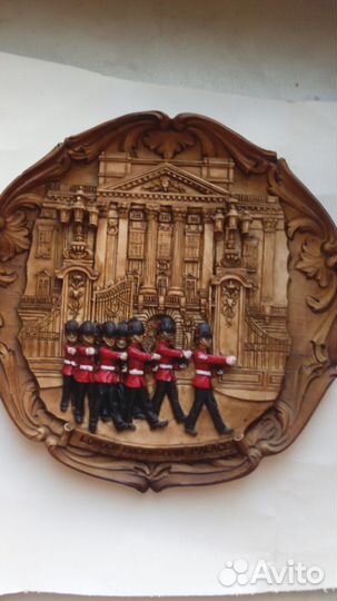 Тарелка декоративная настенная Англия