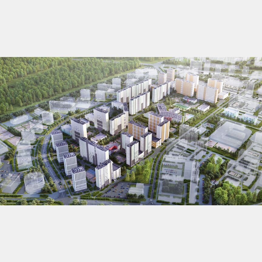 1-к. квартира, 30,5 м², 18/25 эт.