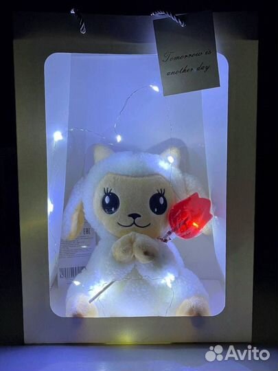 Мягкая игрушка подарок в волшебной упаковке