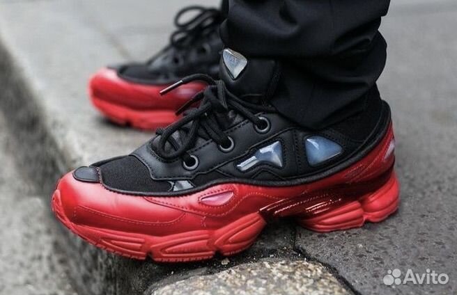 Кроссовки Adidas RAF Simons Ozweego 3 Red Star