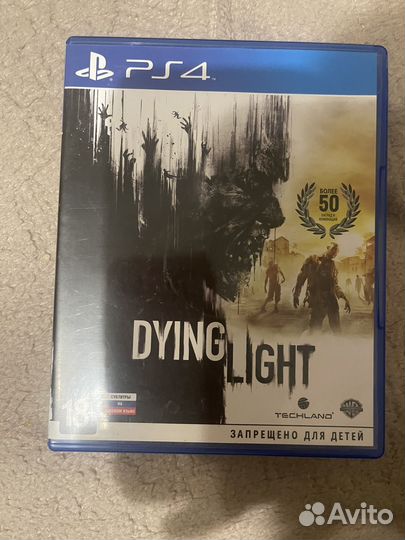 Диск dying light ps4