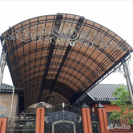 Кованые навесы