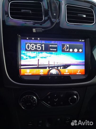 Магнитола 2 din android 9 дюймов бу