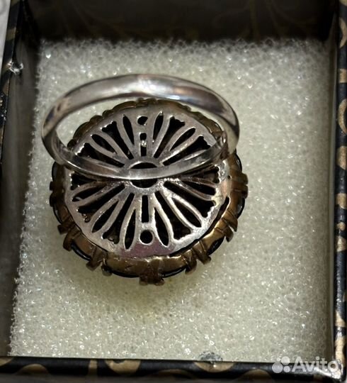 Перстень кольцо серебро