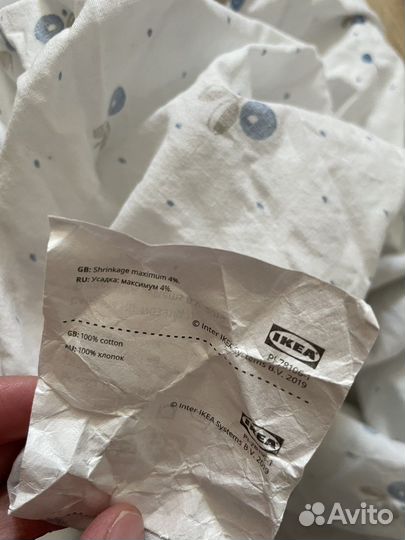 Детская простынь икея 120х60