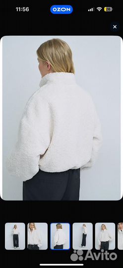 Шубка Ostin и кеды