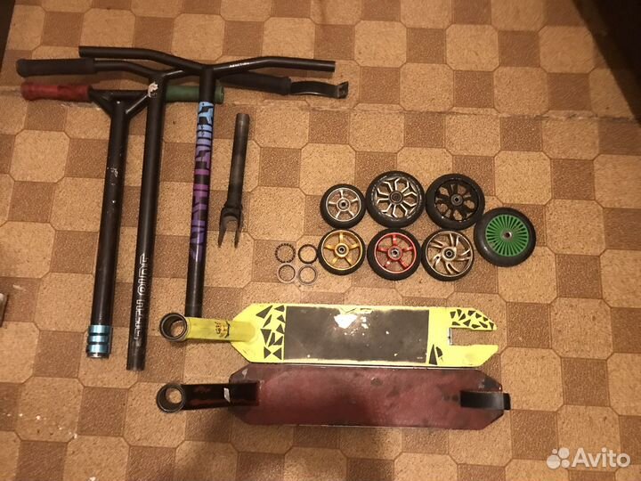 Детали для трюкового самоката