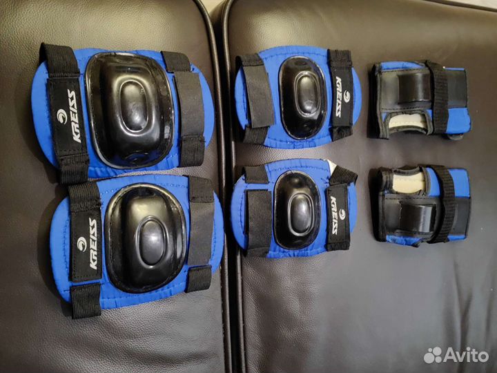 Защита:наколенники, налокотники, для ладони