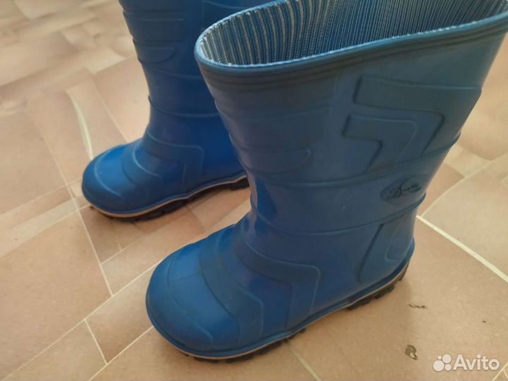 Резиновые сапоги для девочки