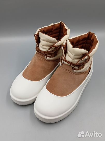 Угги UGG classic mini lace-UP weather chestnut