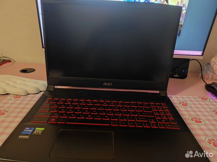 Игровой ноутбук msi katana GF66 12UE-1052XRU