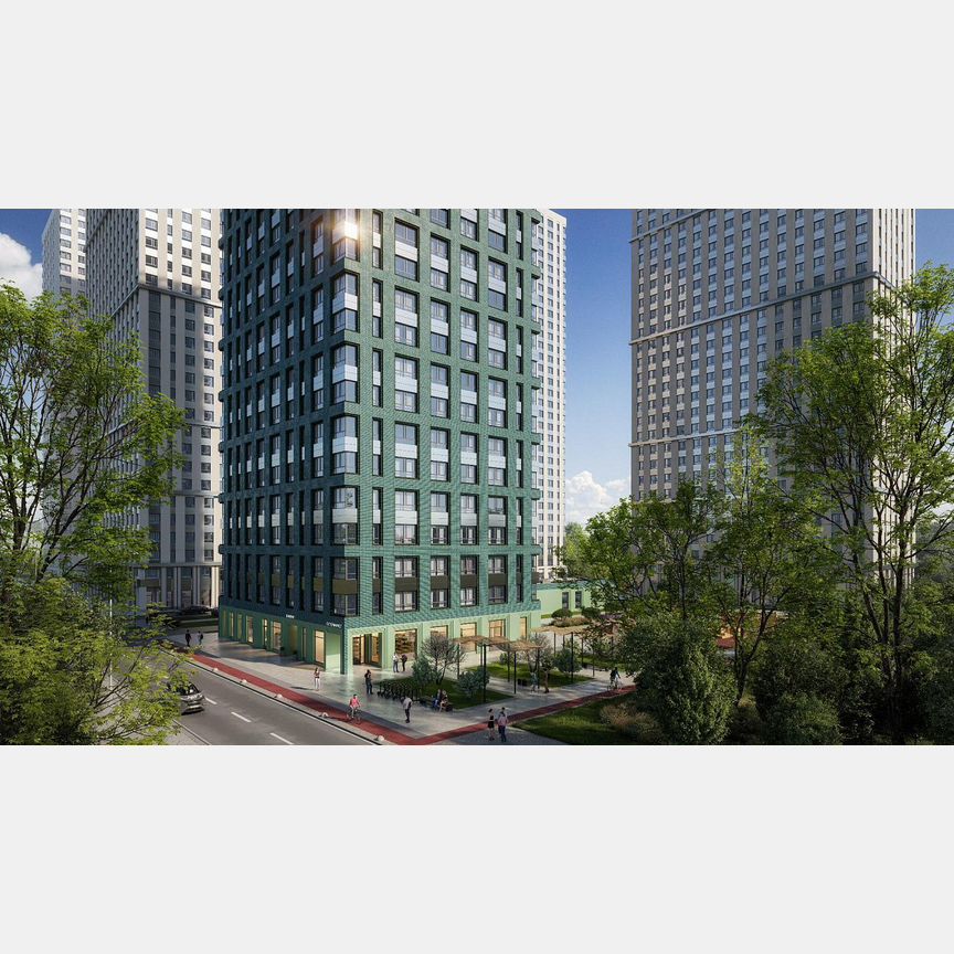 3-к. квартира, 64 м², 25/32 эт.