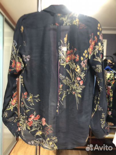 Блузка шелковая Zara