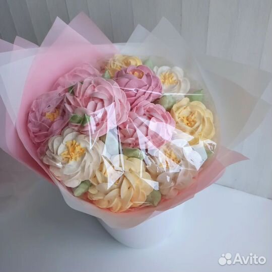 Сладкие букеты из зефира