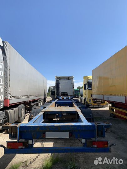 Полуприцеп контейнеровоз Renders трехосный контейнеровоз, 2001