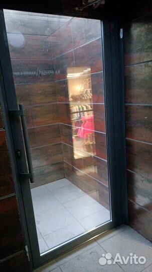 Двери алюминиевые стеклянные от производителя