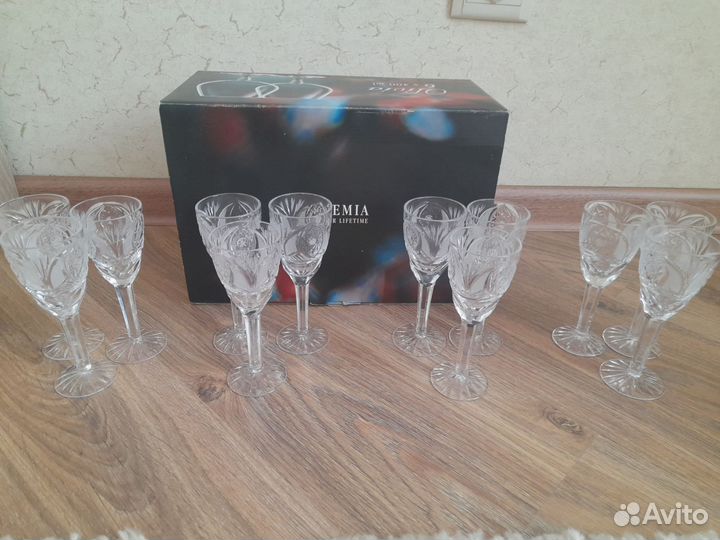 Фужеры хрустальные СССР