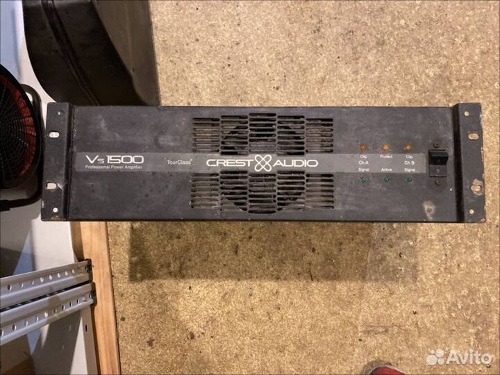 Усилитель crest audio 1500 Vs