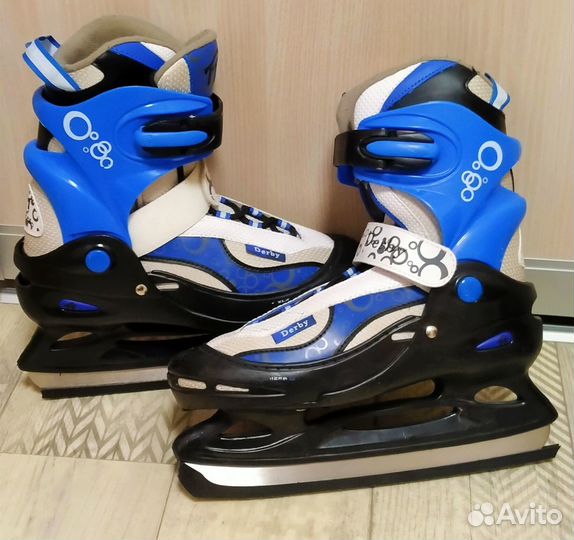 Коньки детские раздвижные 34-37