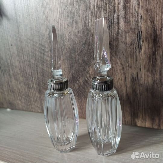 Флакон духов хрусталь Atlantis серебро